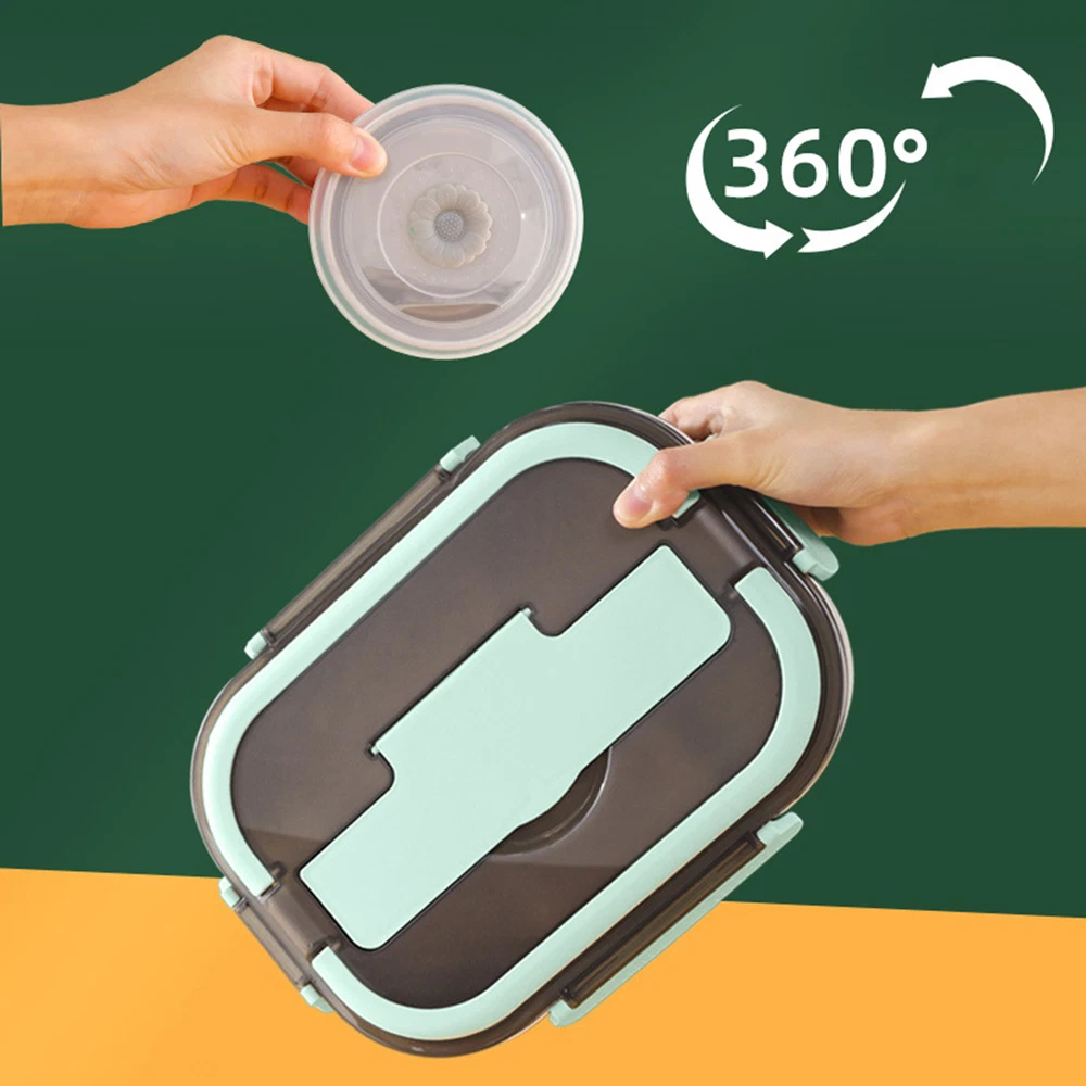 Bento Box Water Heated Storage Portable Lunch Warmer Box Food Grade