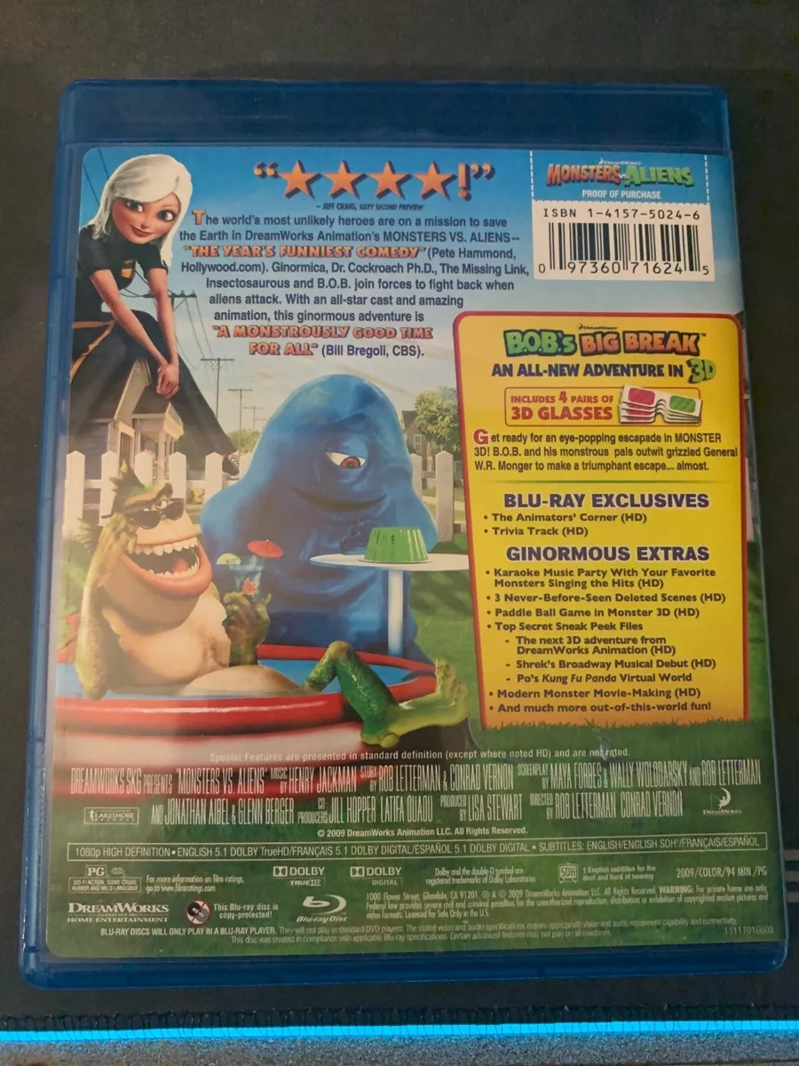 Monsters vs. Aliens [Blu-ray] [2009] - Best Buy