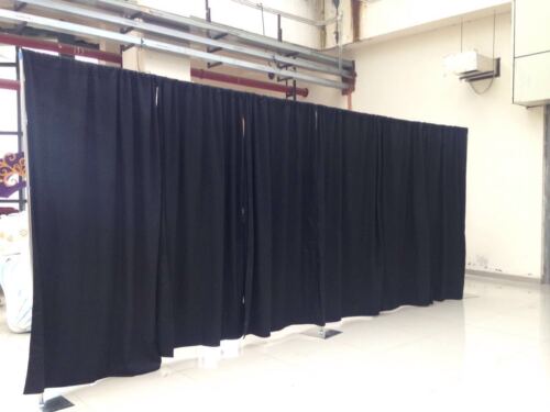 vivStruct ADJUSTABLE BACKDROP KIT 8FT TALL x 20FT- 50FT WIDE PIPE WITHOUT DRAPE - Picture 3 of 40