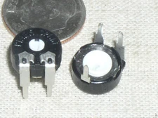 2 PIHER PT-10 5K LINEAR TAPER 1T 1 TURN CARBON PCB PWB TRIMMER POTENTIOMETER POT