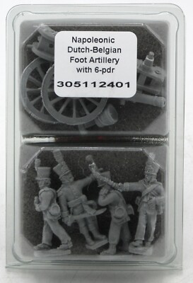 Black Powder 305112401 Napoleonic Dutch-Belgian Foot Artillery with 6 ...