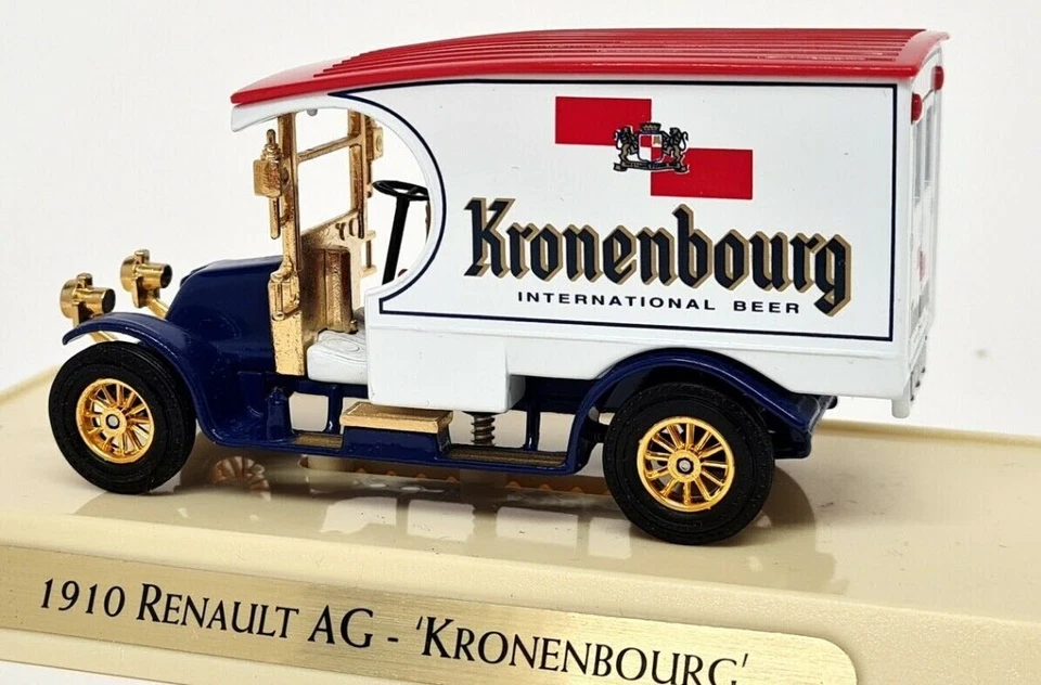 Matchbox Die Cast Models of Yesteryear 1910 Renault AG Kronenbourg Truck Diecast - image 2 of 3