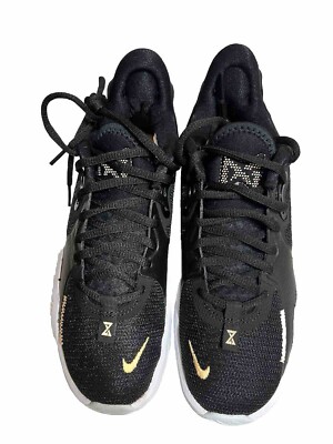 Nike PG 5 Black White Mens Size  5  / Women Size 6.5  Shoes Sneakers CW3143-001