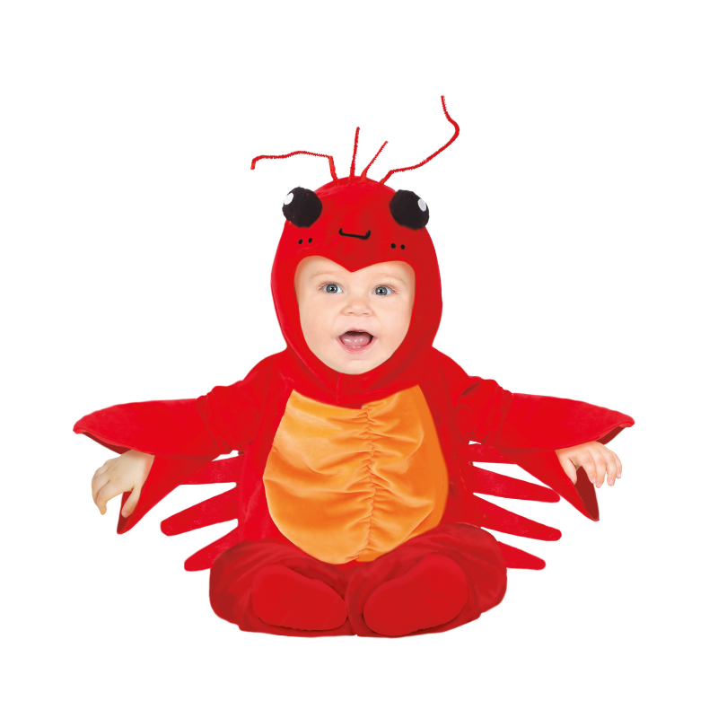 CARNEVALE HALLOWEEN VESTITO POLIPO OCTOPUS O ARAGOSTA PRIMA