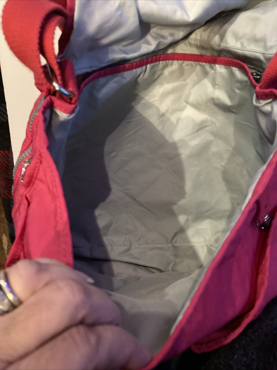 Kipling Pink Expandable Messenger Crossbody Book Laptop School Bag Kipling | Bags | Kipling Pink Expandable Messenger Crossbody  main image 4
