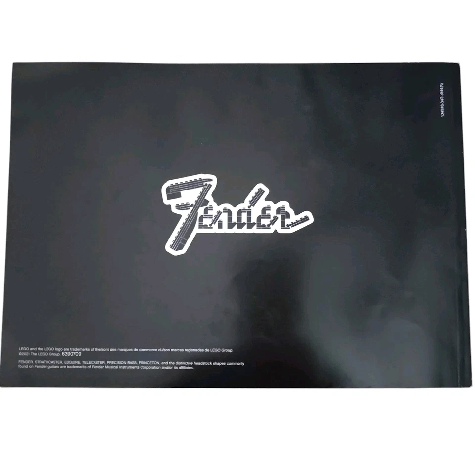 LEGO Fender Stratocaster 21329 Instruction Manual Book Only - Image 2 of 4