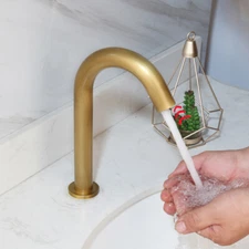 Automatic Sensor Hands Touchless Bathroom Faucet Basin Sink Waterfall Mixer Tap