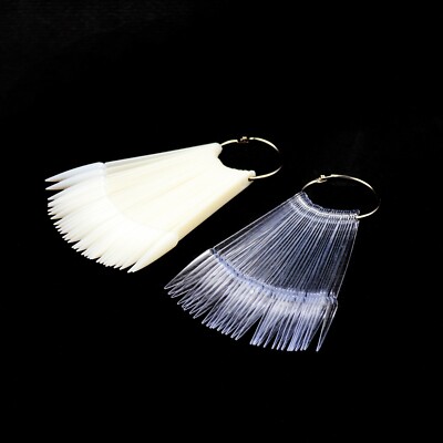 Pro Impressions Long Fan Farbkarte Stilettospitze (Gel-/Nagellackdisplay)