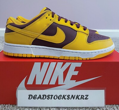 Nike Dunk Low Retro Arizona State DD1391 702 Men's Sizes