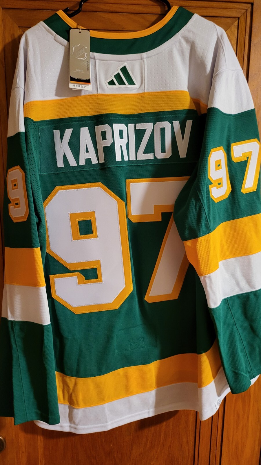 Minnesota Wild Reverse Retro Kirill Kaprizov Adidas Authentic Jersey