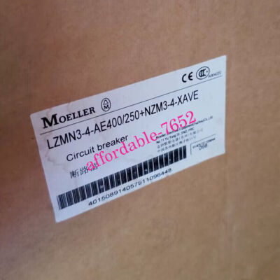 New LZMN3-4-AE4000/250+NZM3-4-XAVE MOELLER FedEx or DHL or UPS