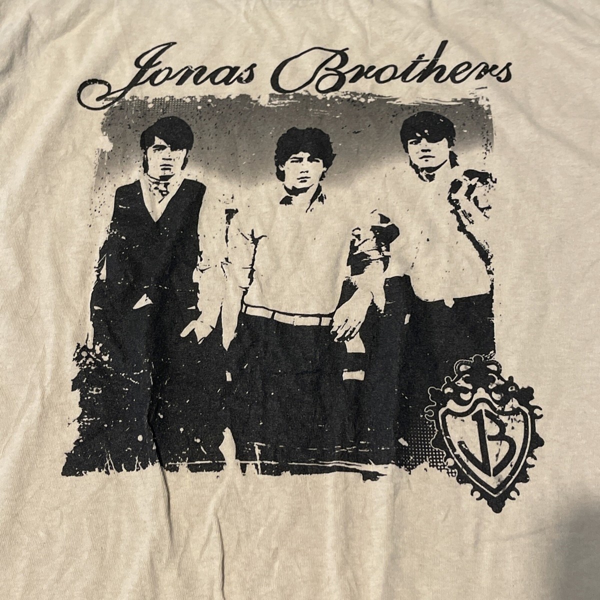 Jonas Brothers Vintage T-Shirt Album Cover Graphic No Tag