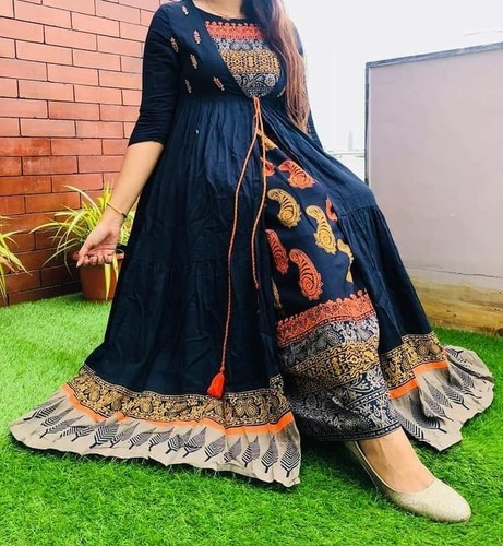 traditional dress with shrug