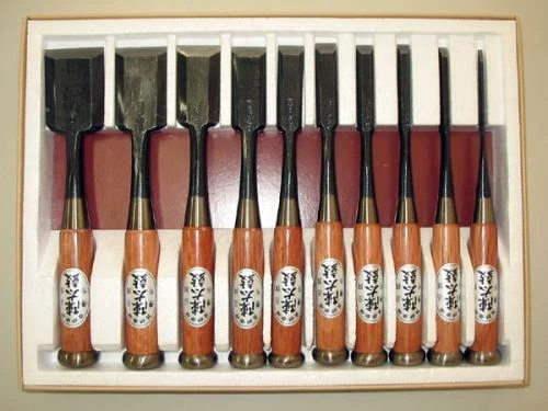 SHINTARO Authentic Japanese Chisel Set 3 Pieces Puerto Rico