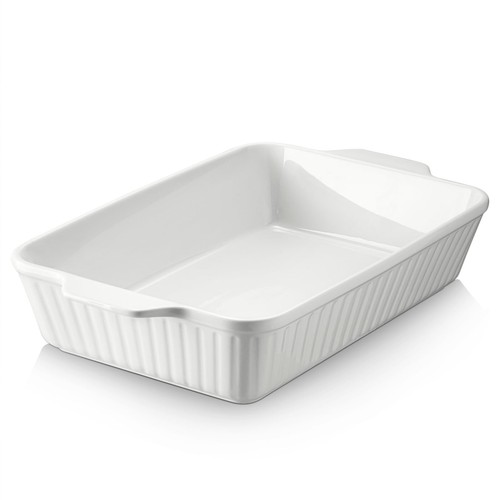DOWAN Casserole Dish, 9x13 Ceramic Baking Dish, Large Lasagna Pan Deep for Ov... - Picture 1 of 7