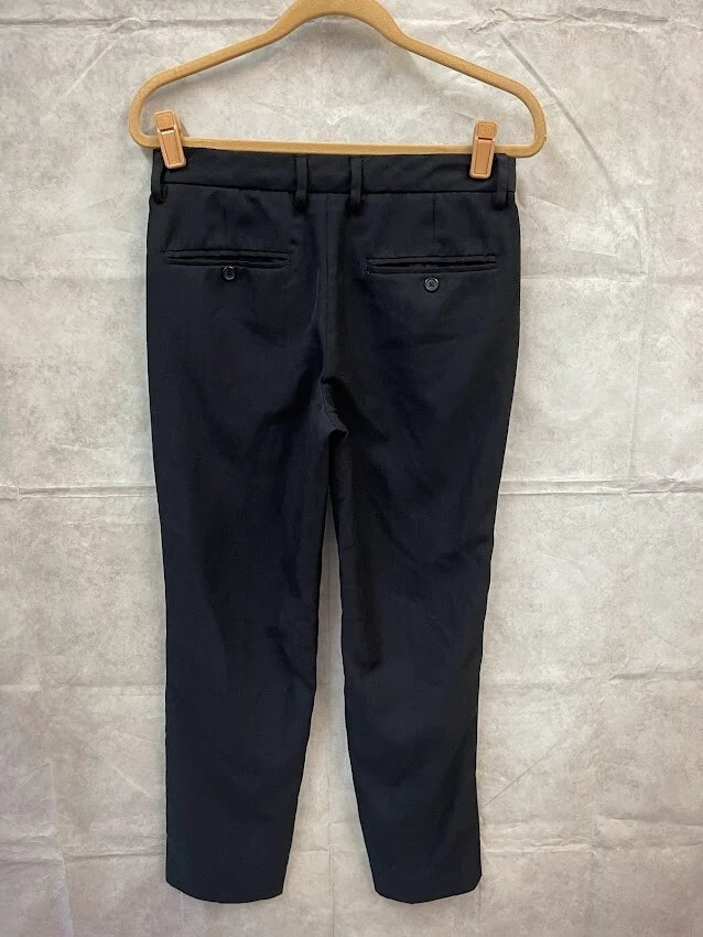 Chaps Men's Black Flat Front Dress Pants Size 30 - Image 2 of 4