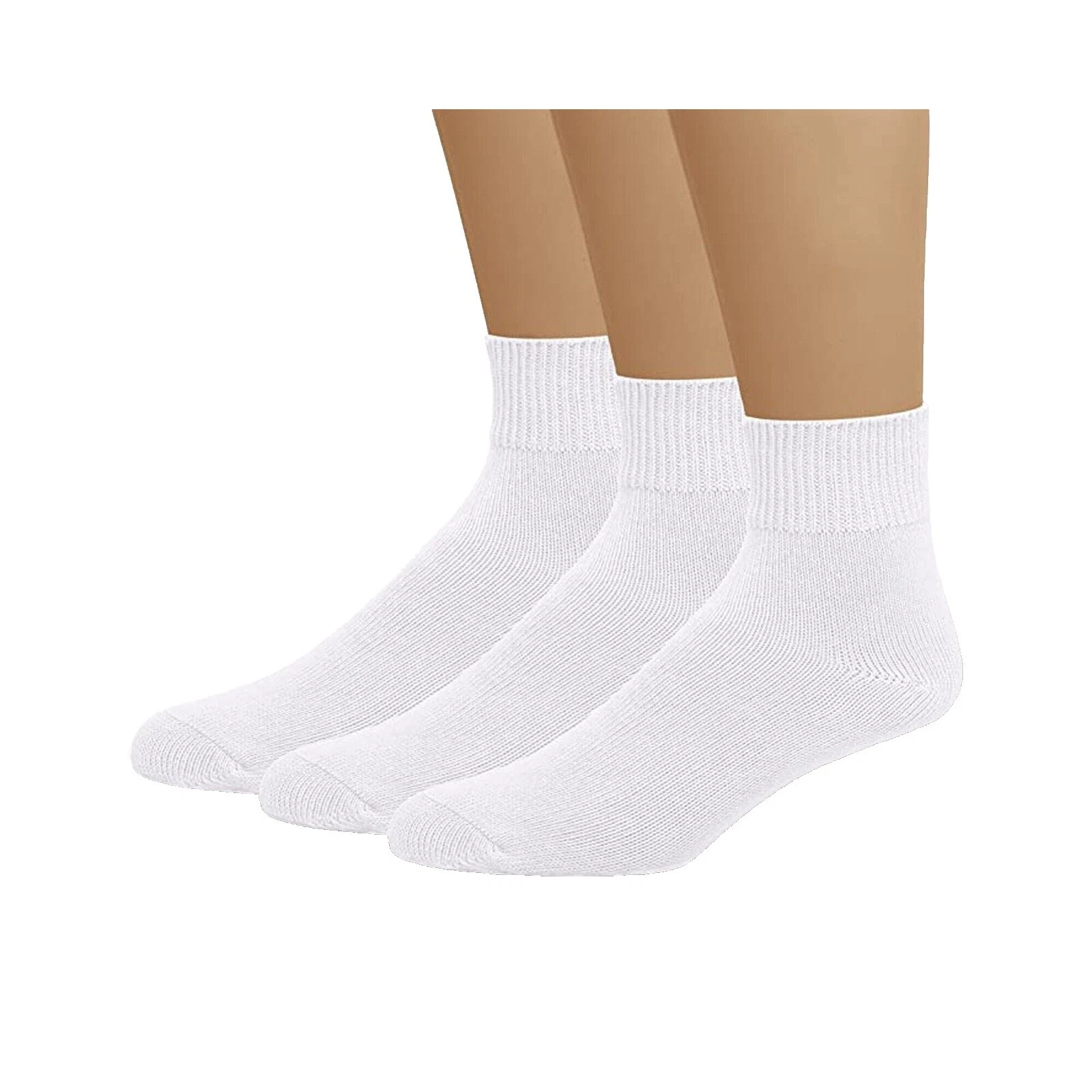Size M 100% Cotton Socks for Women