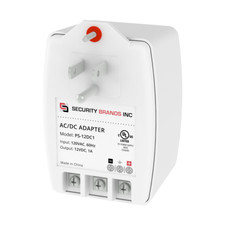 Security Brands PS-12DC1 120V/12V DC Plug In Transformer 1A Power Supply Adapter