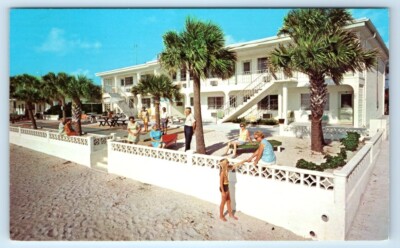 Sunset View Motel Apartments - Indian Rocks Beach - FLORIDA Postcard