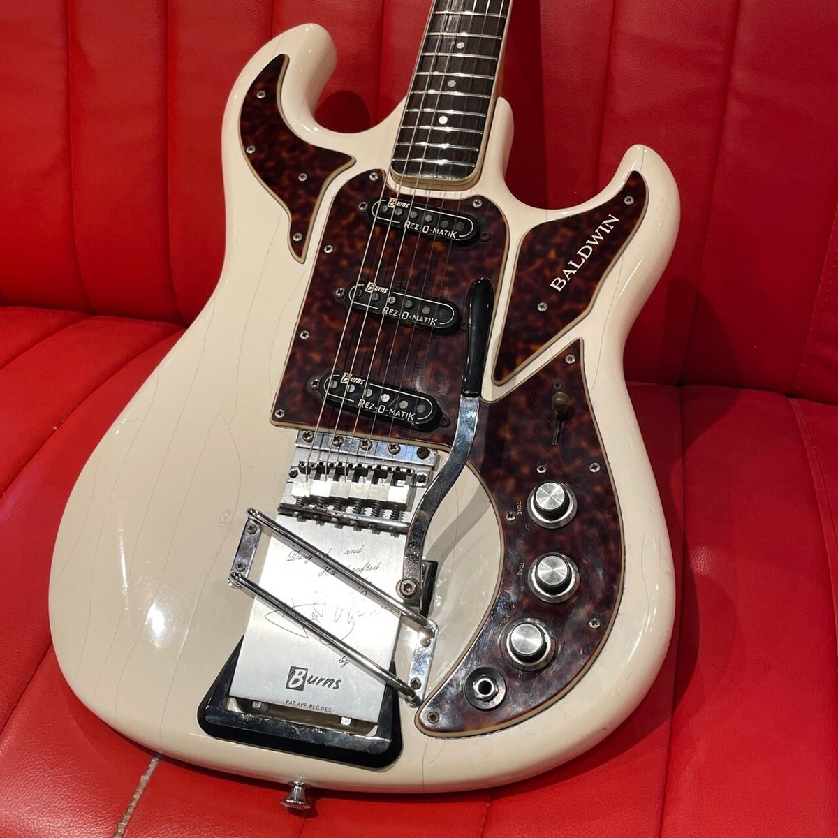 ギター Burns Model 524 Hank Marvin Signature Burns 1967 Model 524 Hank Marvin Signature [SN 20694] | eBay