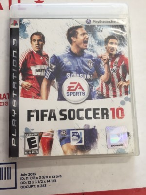 FIFA Soccer 10 - Playstation 3 Game With Case Free Shipping