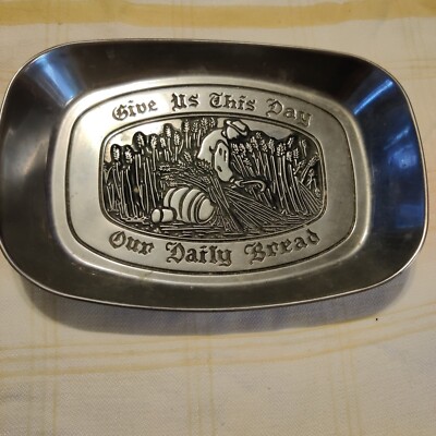 Wilton Bread Tray - ''Give Us This Day Our Daily Bread''