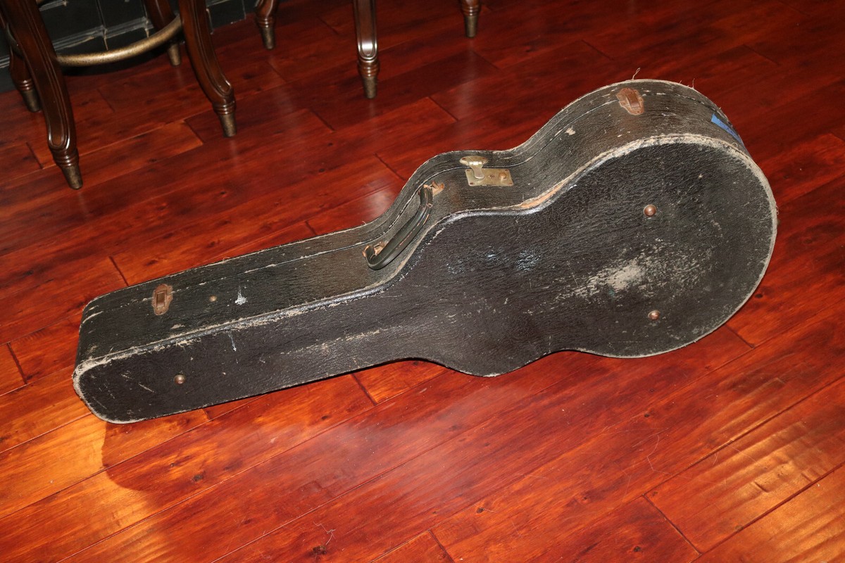 ギターケース　VINTAGE Vintage circa 1940's Stone Archtop Guitar Case | eBay