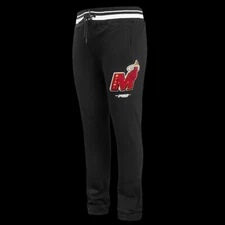 NBA MIAMI HEAT MASHUP MEN'S RIB SWEATPANT Size M