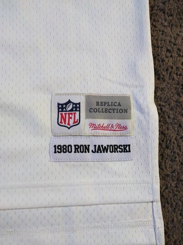 Camiseta deportiva vintage de Ron Jaworski Mitchell n Ness de los Philadelphia Eagles talla 2XL nueva con etiquetas - Imagen 11 de 12