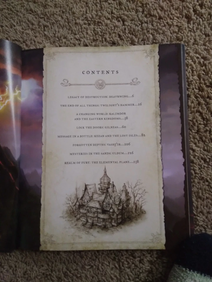 World Of Warcraft Cataclysm Collers book Euc! - Image 3 of 4