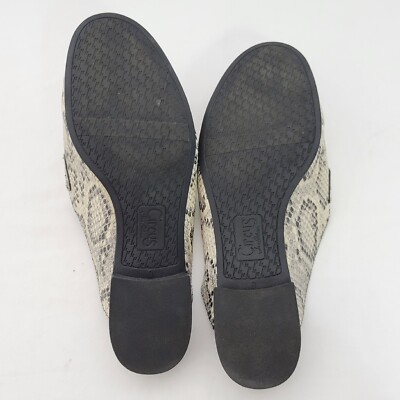 Womens Circus Sam Edelman Slip On Snake Print Loafers Size 9  display picture 2