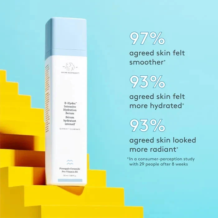 Drunk Elephant B-Hydra Intensive Hydration Serum 1.69 Fl Oz / 50mL New