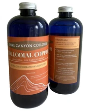 Colloidal Copper- Ultra Concentrated & Laser Tested- 240 PPM 16 Oz.