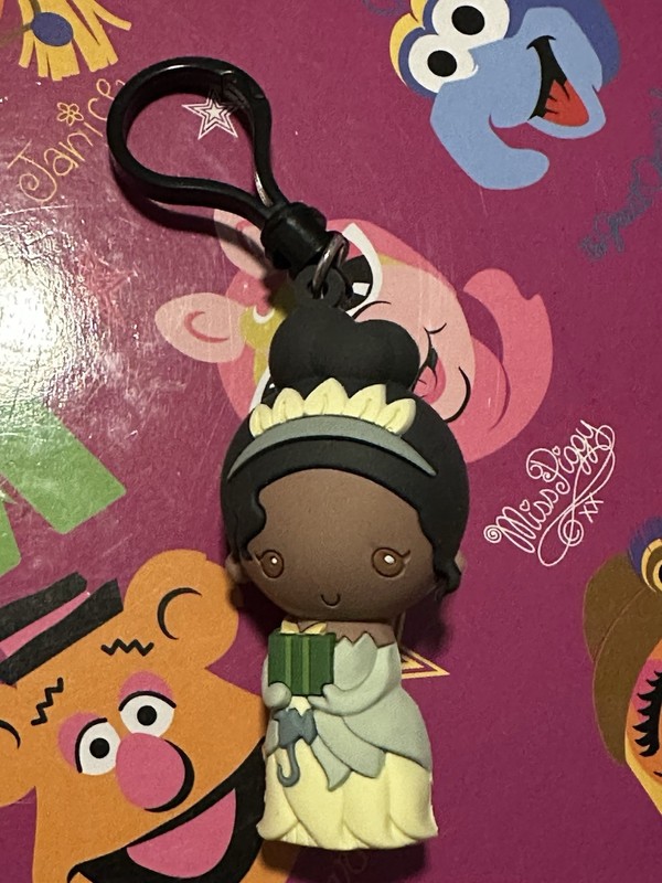 Disney 100 Christmas Tiana The Princess And The Frog Figural 3D Bag Clip