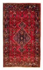 4'0" x 6'10" Vintage Hand Knotted Area Rug Traditional Oriental Wool Carpet
