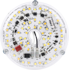 4“ 18W Color Changeable Ceiling Fan LED Light Replacement, 3000K/4000K/5000K Sel