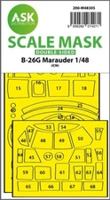 1/48 Artscale B-26G Marauder double-sided express fit mask for ICM