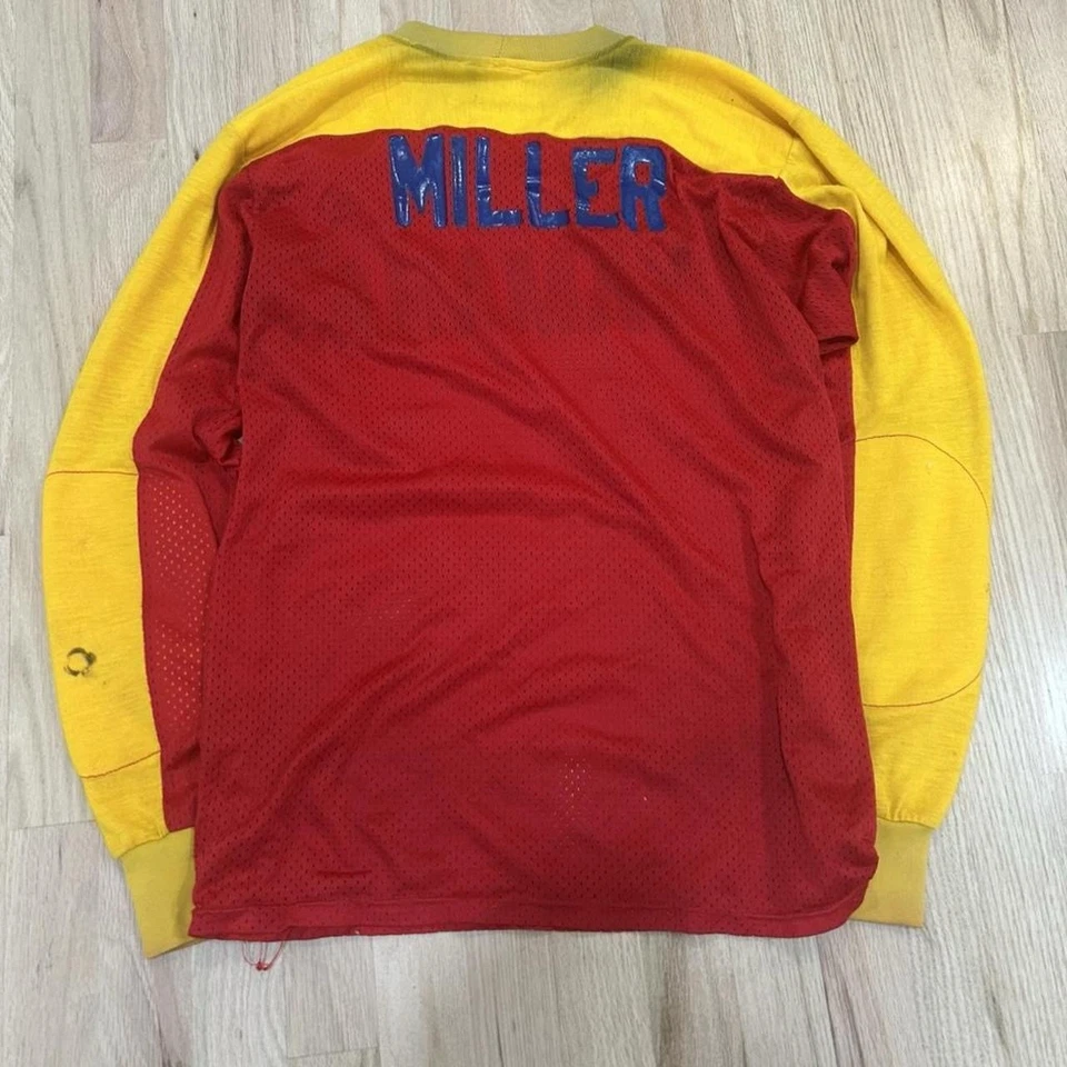 Camiseta deportiva de carreras Yamaha vintage años 70/80 manga larga Foto 3 de 3