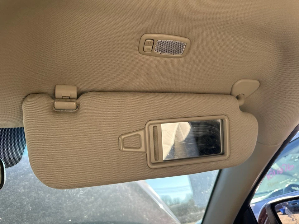 Used Right Sun Visor fits: 2013 Kia Optima roof illuminated metal roof Right Gra Foto 2 de 4