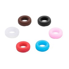 12 Sets Silicone Round Retainers Reusable Temple Tips for Eyeglass Frames