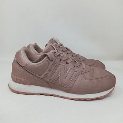New Balance 574 Sneaker Rose Pink Gr. UK 3,5 Metallic Leder Walking