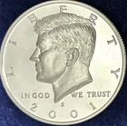 2001-S Kennedy Half Dollar Silver Choice DCAM Proof