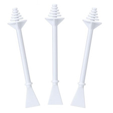 100 Pcs Nose Wax Sticks with Disposable Spatulas for Hair Removal Men Women