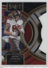 2023 Panini Select Premier Level Black & Red Prizm Die-Cut Payne Durham #155 6k2