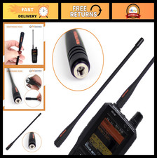 Police Scanner Antenna  9" Flexible Whip  SMA Connector  400-900MHz UHF  Boo