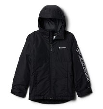 NWT Columbia Boys Timber Turner Jacket Size XXS 4-5 Black SB0037-010 Omni tech