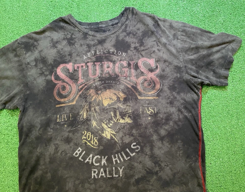 Camiseta vintage Y2K Affliction para hombre XXL Foto 4 de 4