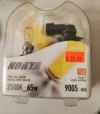 Nokya Hyper 9005 Hb3 Yellow Pro Halogen Head Light Bulb Nok7611 Stage 1 Nos Nokya Hyper 9005 Hb3 Yellow Pro Halogen Head Light Bulb Nok7611 Stage 1 Nos