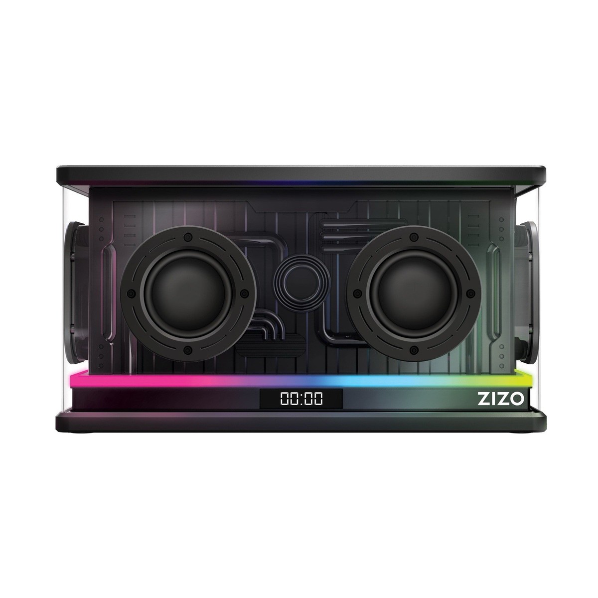 ZIZO Retro Crystal 80W LED Wireless Speaker - Black | eBay