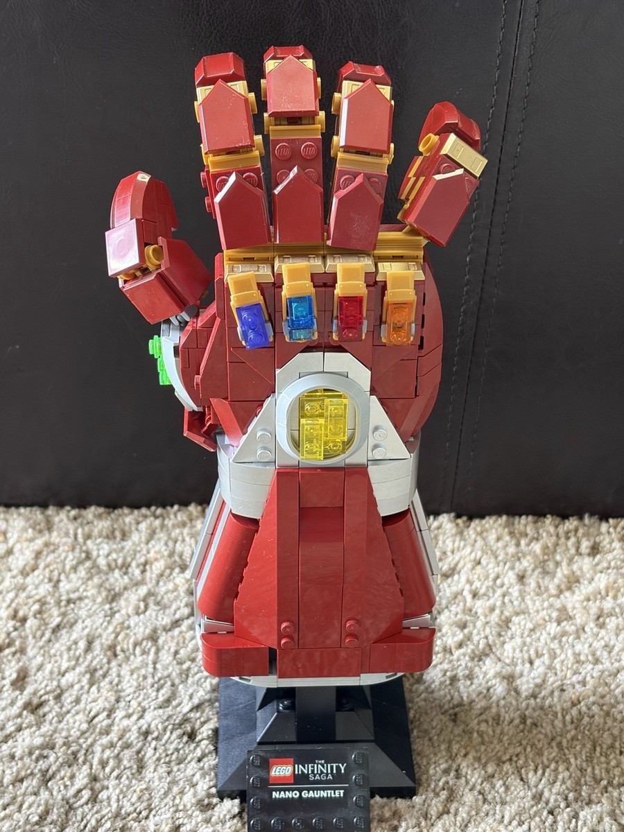 LEGO Marvel Nano Gauntlet 76223 Complete Set Infinity Saga